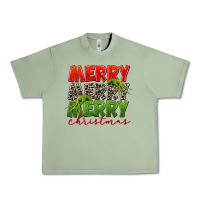 Oil Green Merry christmas Urban Heavy Tee - FaDigitalArtStudio