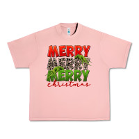 Salmon Merry christmas Urban Heavy Tee - FaDigitalArtStudio