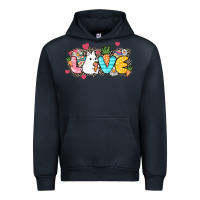 Navy Love Easter Urban Hoodie - NancyCooperArtShop