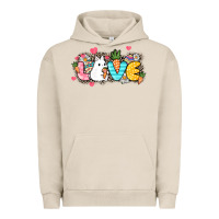 Pigment French Oak Love Easter Urban Hoodie - NancyCooperArtShop