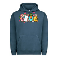 Pigment Midnight Navy Love Easter Urban Hoodie - NancyCooperArtShop