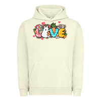 Pigment Pistachio Love Easter Urban Hoodie - NancyCooperArtShop