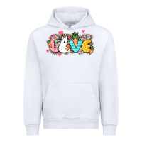 White Love Easter Urban Hoodie - NancyCooperArtShop