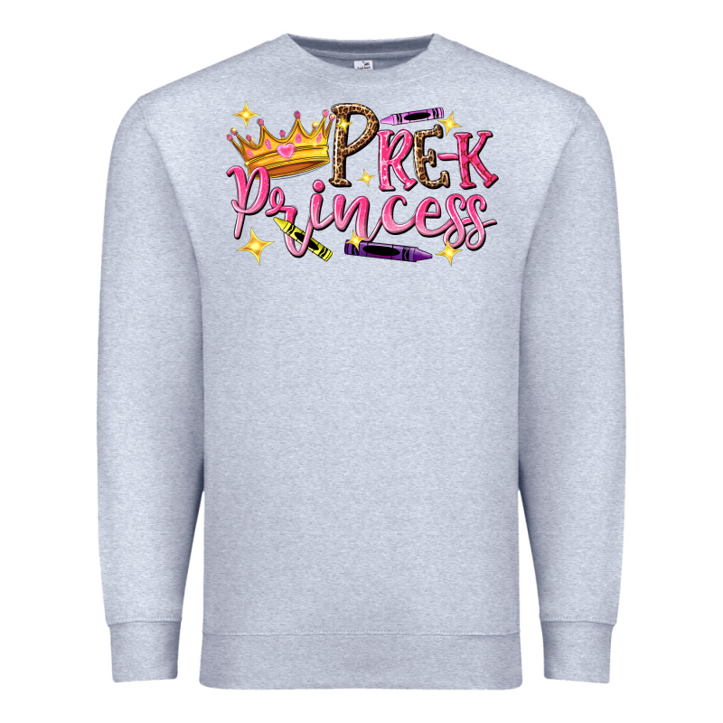 Pre K Princess Premium Sweatshirt by NancyCooperArtShop | Teevron