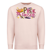 Pale Pink pre k princess Premium Sweatshirt - NancyCooperArtShop