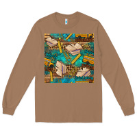 Toasted Coconut student delivery specialist seamless pattern Long Sleeve Tee - BundleAndBundleShop