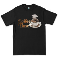 Black coffee time Premium Tee - BarkalooDesign