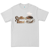 Dove Grey coffee time Premium Tee - BarkalooDesign