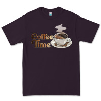 Plum coffee time Premium Tee - BarkalooDesign