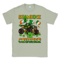 Matcha shamrocks crusher monster truck with shamrocks Classic Tee - AdoDesignShop