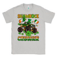 Moon Dust shamrocks crusher monster truck with shamrocks Classic Tee - AdoDesignShop