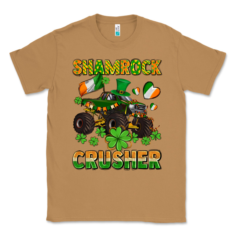 Shamrocks Crusher Monster Truck With Shamrocks Classic Tee by AdoDesignShop | Teevron