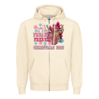 Sandshell i'm freakin freezin christmas 2023 Zipper Hoodie - NancyCooperArtShop