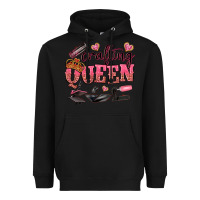 Black crafting queen Heavyweight Hoodie - NancyCooperArtShop