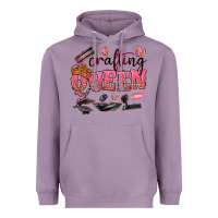 Lavender crafting queen Heavyweight Hoodie - NancyCooperArtShop