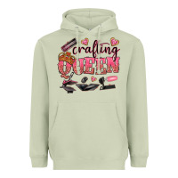 Matcha crafting queen Heavyweight Hoodie - NancyCooperArtShop