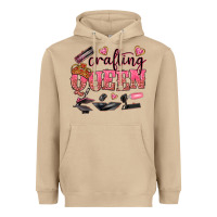 Mushroom crafting queen Heavyweight Hoodie - NancyCooperArtShop