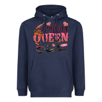 Navy crafting queen Heavyweight Hoodie - NancyCooperArtShop