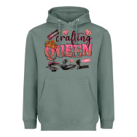 Sage crafting queen Heavyweight Hoodie - NancyCooperArtShop