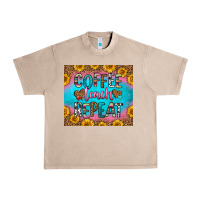 French Oak coffee teach repeat Urban Heavy Tee - HRA Design Shop