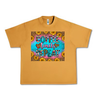Peanut Butter coffee teach repeat Urban Heavy Tee - HRA Design Shop