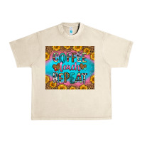 Sandshell coffee teach repeat Urban Heavy Tee - HRA Design Shop