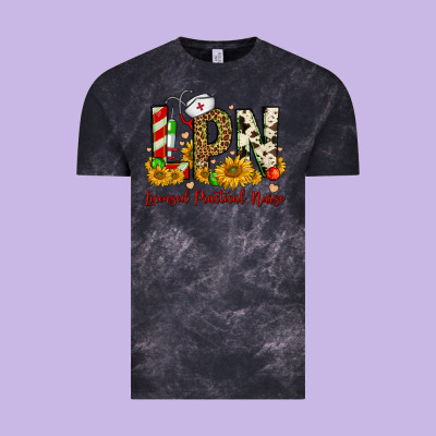 Christmas Lpn Licensed Practical Nurse Vintage Tee Designed By Fadigitalartstudio