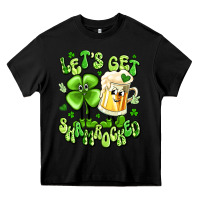 Black let's get shamrocked Heavy Core Tee - Artiststas
