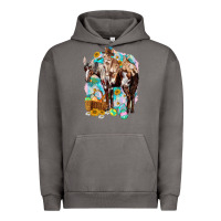 Pigment Tornado Happy Easter Day Rodeo Urban Hoodie - NancyCooperArtShop