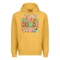 Mustard easter nurse bunny Premium Hoodie - Artiststas