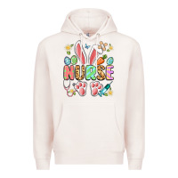 Pale Pink easter nurse bunny Premium Hoodie - Artiststas