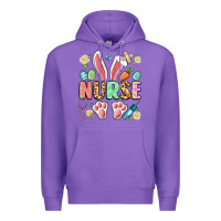 Purple easter nurse bunny Premium Hoodie - Artiststas
