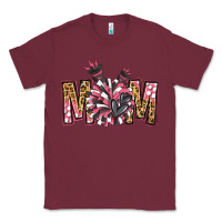 Burgundy cheer mom Classic Tee - Jasminsmagicworld
