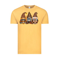 Vintage Mustard coffee gnomes Vintage Tee - RacoonDesign
