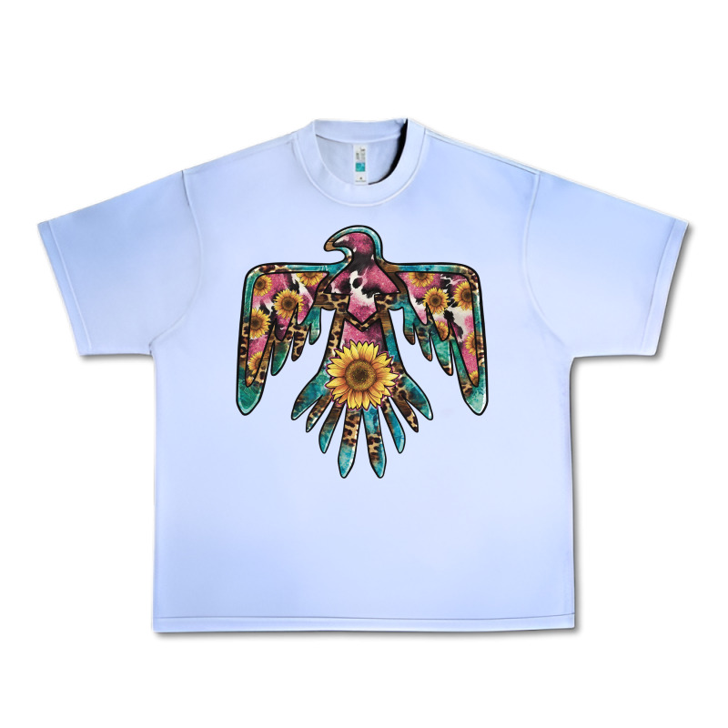Pinky Western Sunflower Thunderbird Urban Heavy Tee by BarkalooDesign | Teevron