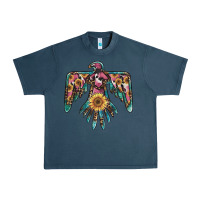 Midnight Navy pinky western sunflower thunderbird Urban Heavy Tee - BarkalooDesign