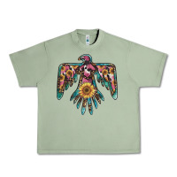 Oil Green pinky western sunflower thunderbird Urban Heavy Tee - BarkalooDesign