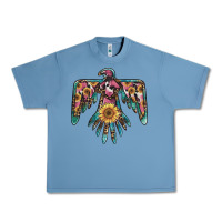 Pebble Blue pinky western sunflower thunderbird Urban Heavy Tee - BarkalooDesign