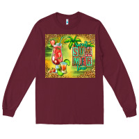 Burgundy sweet summer time margarita Long Sleeve Tee - Jasminsmagicworld