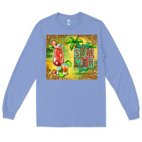 Colony Blue sweet summer time margarita Long Sleeve Tee - Jasminsmagicworld