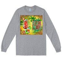 Heather Grey sweet summer time margarita Long Sleeve Tee - Jasminsmagicworld