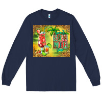Navy sweet summer time margarita Long Sleeve Tee - Jasminsmagicworld
