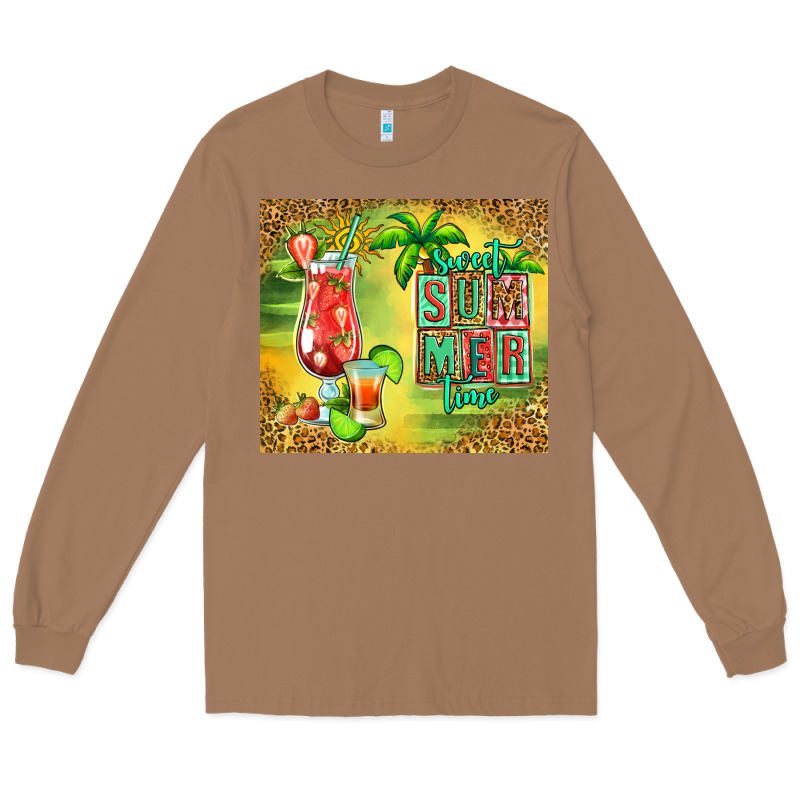 Sweet Summer Time Margarita Long Sleeve Tee by Jasminsmagicworld | Teevron