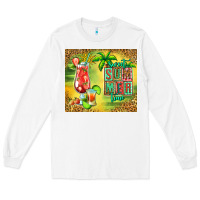 White sweet summer time margarita Long Sleeve Tee - Jasminsmagicworld