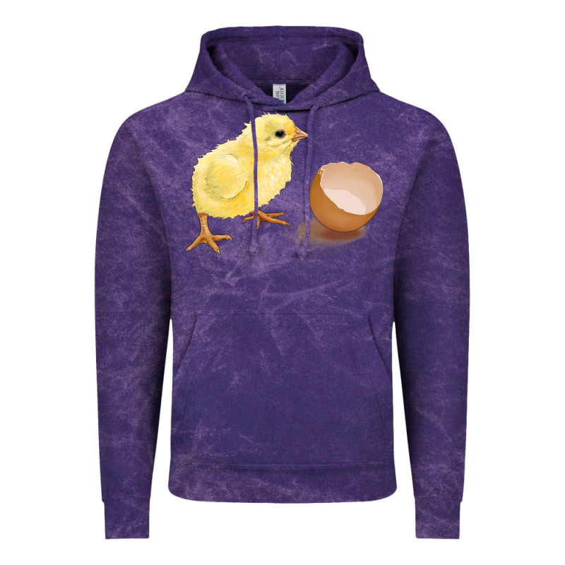 Chick With Egg Vintage Hoodie by RanaPortraitStore | Teevron