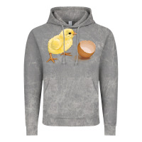 Cloud Rock chick with egg Vintage Hoodie - RanaPortraitStore