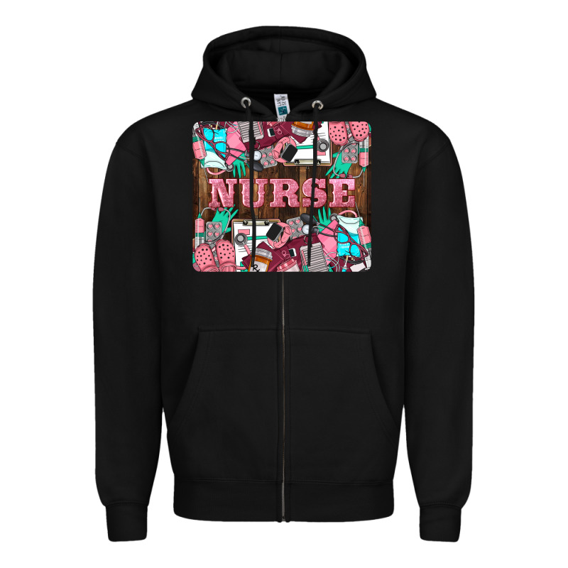 Nurse Zipper Hoodie by LillyAllenDesigns | Teevron