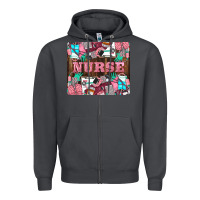 Smoke Nurse Zipper Hoodie - LillyAllenDesigns