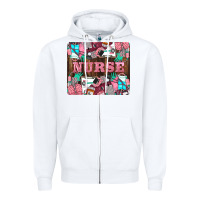 White Nurse Zipper Hoodie - LillyAllenDesigns