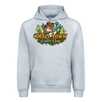 Heather Grey Small town Easter Day Urban Hoodie - NancyCooperArtShop